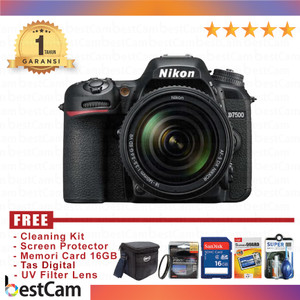 Nikon D7500 Kit 18 140mm Paket Tokopedia