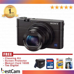 Sony Cybershot Dsc Rx100 Iii Digital Camera Sony Rx100m3 Tokopedia