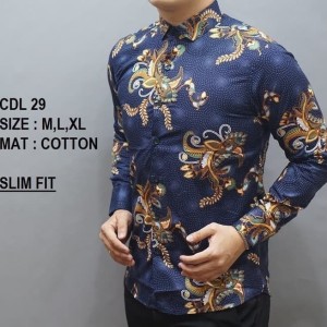 Baju Batik Keren Kemeja Tokopedia