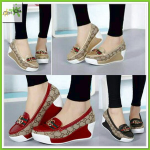 Sepatu Wedges Wanita 3 Tokopedia