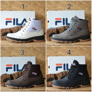 Sepatu Boots Pria Fila Tokopedia