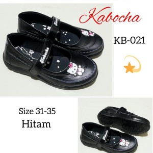 Sepatu Anak Perempuan Hitam Kabocha K 023 Tokopedia
