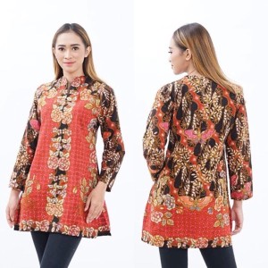 Baju Batik Atasan Blus Wanita Tokopedia