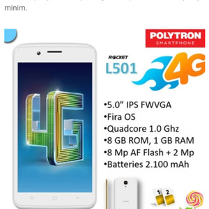 Cuci Gudang Android Polytron 4g Roket L501 Tokopedia