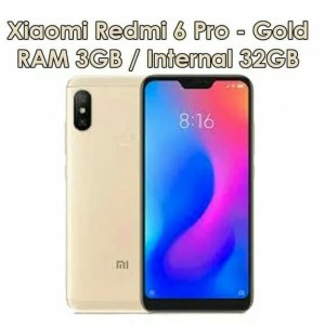 Xiomi Redmi 6 Ram 3 32 Gb Garansi Distributor Tokopedia