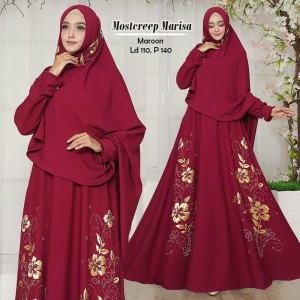 Gamis Syarii Baju Muslim Pesta Hijab Wanita Tokopedia