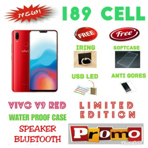 Vivo V9 Red Garansi Resmi Tokopedia