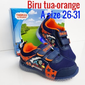 Sepatu Anak Laki Laki Kets Hitam Ando Tiffany Tokopedia
