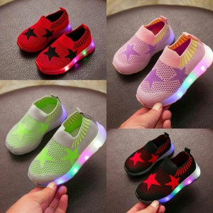 Led Shoes Sepatu Lampu Anak Laki Laki M By Yohji Yamamoto Tokopedia