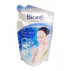 Biore Body Foam Pure Mild Refill 450ml Tokopedia