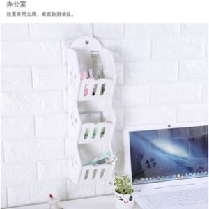 Terbaru Rak Kosmetik Hp 3 Susun Rak Dinding Rak Gantung 3 Susun Rack Shabb Tokopedia