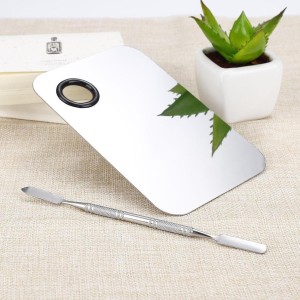 Promo Set Mixing Palette Spatula Makeup Palet Kosmetik Stainless Steel Tokopedia