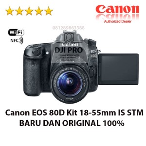 Canon Eos 80d Kit 18 55mm Tokopedia