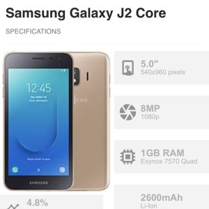 Samsung Galaxy J2 Core New Tokopedia