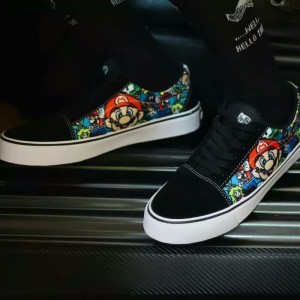 Sepatu Vans Motif Mario Tokopedia