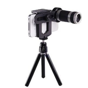 Lensa Kamera Handphone Hp Android Lensa Telezoom 8x Plus Free Gratis Tripod Holder Murah Tokopedia