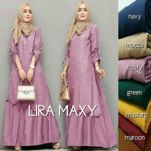 Baju Muslim Lira Maxi Tokopedia
