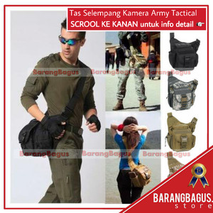 Tas Selempang Kamera Army 249 Multifungsi Outdoor Tactical Pria Wanita Tokopedia