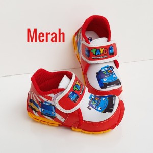 Sepatu Tayo Sepatu Bayi Sepatu Prewalker Tokopedia