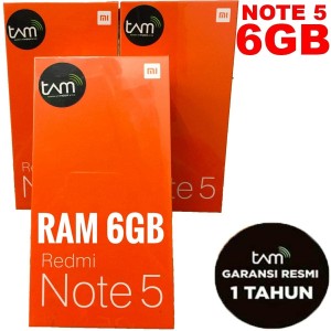 Xiaomi Redmi Note 5 Snapdragon 636 Ram 4gb Rom 64 Gb Garansi Resmi Tam Tokopedia