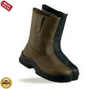 Sepatu Safety Krushers Texas Coklat Tokopedia
