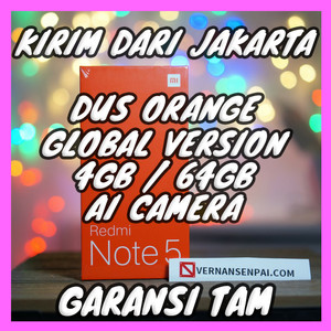 Xiaomi Redmi Note 5 4gb Ram 64gb Rom Garansi Resmi Tam Indonesia Tokopedia