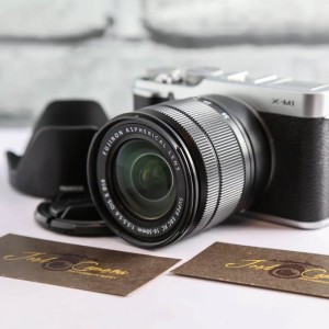 Joelcam Fujifilm Xm 1 Silver Kit 16 50mm Ois Ii Fullset Mulus Tokopedia