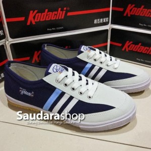 Sepatu Capung Kodachi 8112 Navy Tokopedia