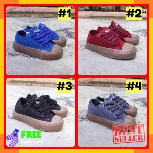 Sepatu Anak Converse Kids Sol Gum Allstar Kids Sepatu Sekolah Anak Sd Tokopedia