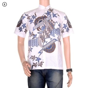 Baju Koko Batik Prasaja Motif 2 Tokopedia