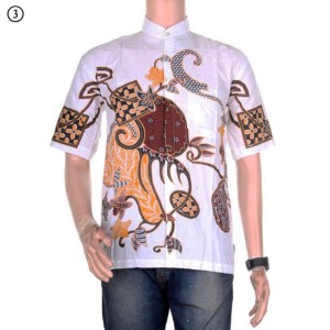 Baju Koko Batik Prasaja Motif 2 Tokopedia