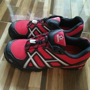 Sepatu Safety Aolang Merah New Tokopedia