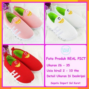 Sepatu Anak Cewek Import Sol Karet Sepatu Anak Perempuan Sneaker Sepatu Anak Cewek Import Murah Tokopedia