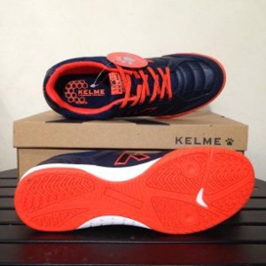 Sepatu Futsal Kelme Landprecision Navy Red 1110107 Original Bnib Tokopedia