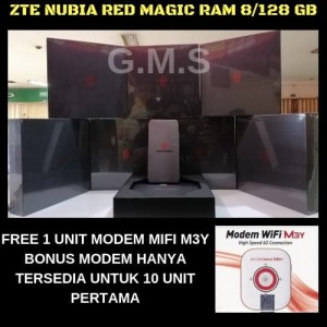 Gaming Phone Zte Nubia Red Magic Ram 8gb Rom 128gb Tokopedia