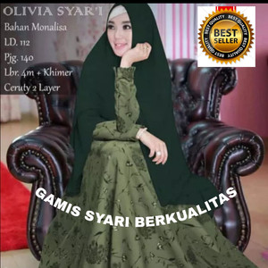 Gamis Wolfis Monalisa Harga Murah Tokopedia