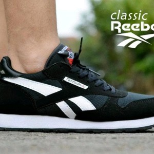Sepatu Reebok Hitam Abu Tokopedia
