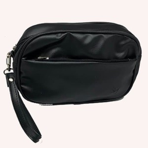 Pouch Kosmetik Kulit Yara Black Beauty Gum Tokopedia
