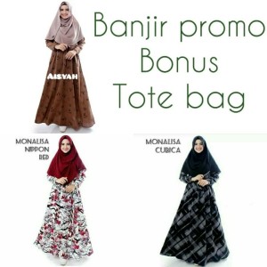 Gamis Wolfis Monalisa Harga Murah Tokopedia