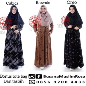 Gamis Wolfis Monalisa Harga Murah Tokopedia