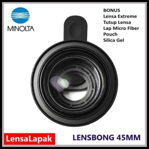 Lensbong Macro Minolta 45mm Lensa Kamera Prosumer Untuk Smartphone Handphone Hp Tokopedia