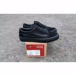 Vans Old Skool All Black Dt Original Tokopedia