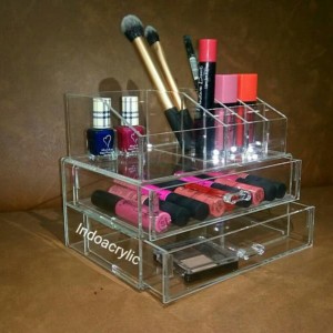 Acrylic Organizer Kosmetik 02 Tokopedia