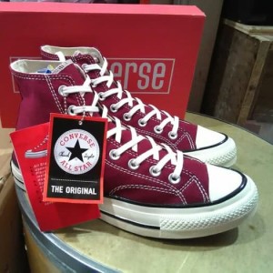 Sepatu Converse All Star Maroon Tokopedia
