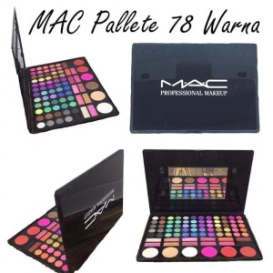 Mac Palette 78 Color No 3 Eyeshadow Kosmetik Pallete Mac Palet Tokopedia