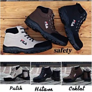 Sepatu Fila Boots Safety Tokopedia