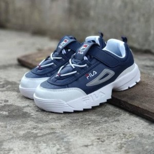 Sepatu Fila Distruptor Kids Anak Sneakers Kets Casual Perempuan Tokopedia