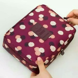 Flower Travel Organizer Bag Tas Jaring Tas Renang Pouch Tas Kosmetik B Tokopedia