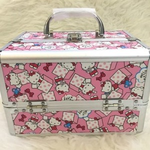 Beauty Case Hello Kitty Tas Makeup Kosmetik Koper Makeup 4 Layer Tokopedia