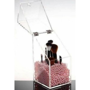 Tempat Kosmetik Akrilik Acrylic Box Brush Tokopedia